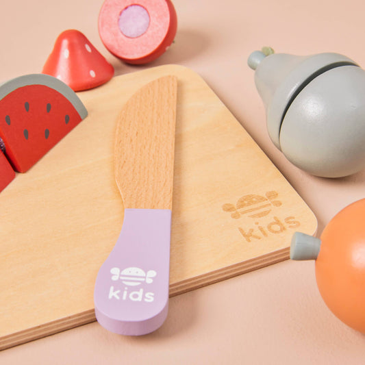 Just Bee Kids Wooden Food Playset